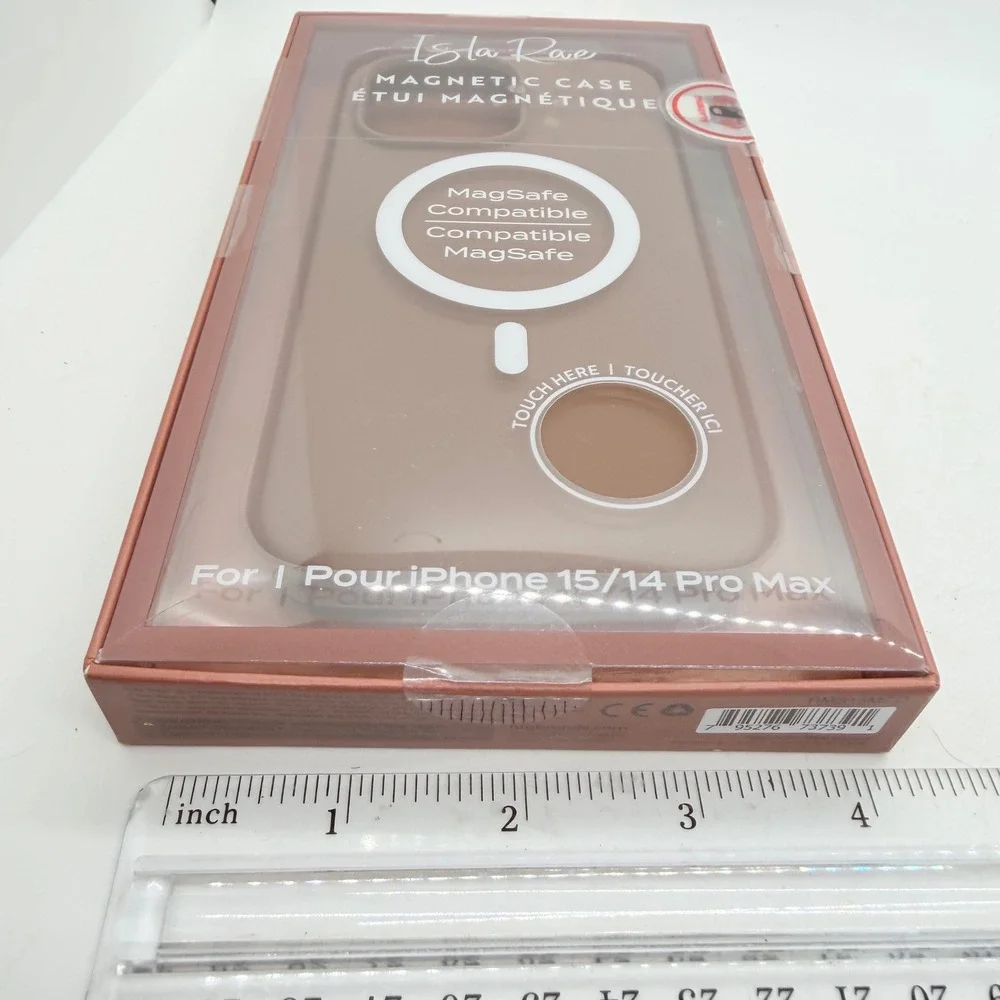 Isla Rae Brown Magnetic MagSafe Case for iPhone 15 14 Pro Max Triple Drop Tested